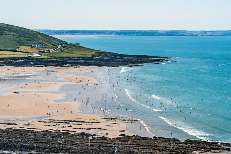 Croyde Bay Beach, North Devon, UK
