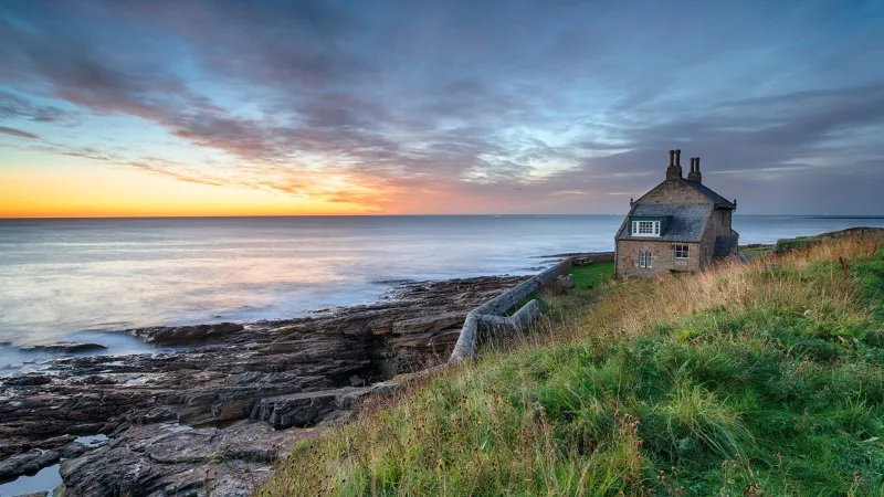 Dawn at Howick in Northumberland
