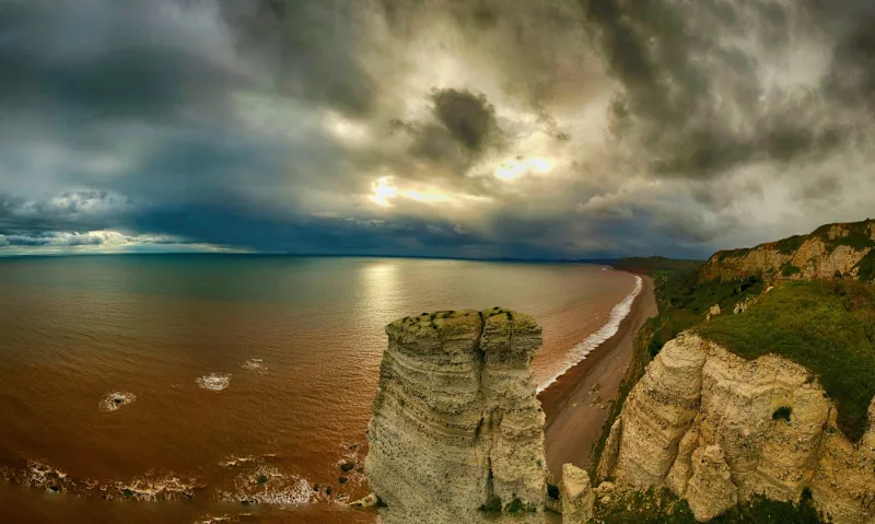 Seaton coastline