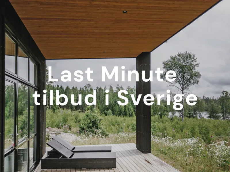 Spar op til 30% på ferie i Sverige