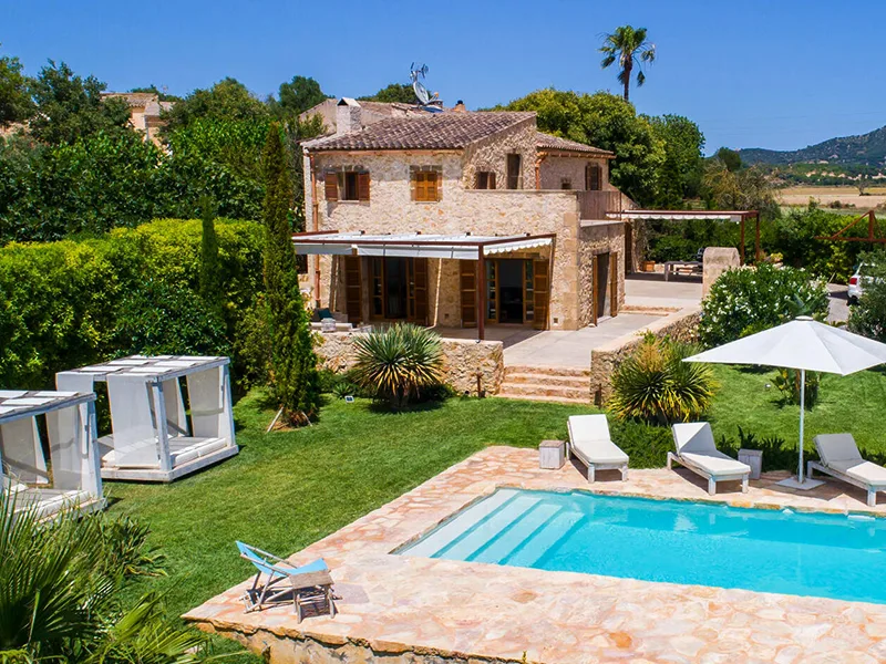 Lieblingsfinca mit privatem Pool finden