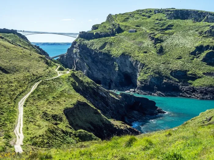 Tintagel Island Bridge