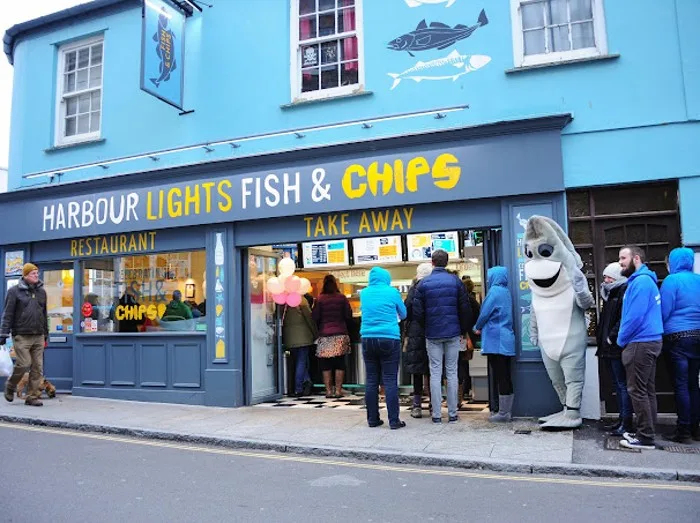 Harbour Lights Fish & Chip Shop, Falmouth