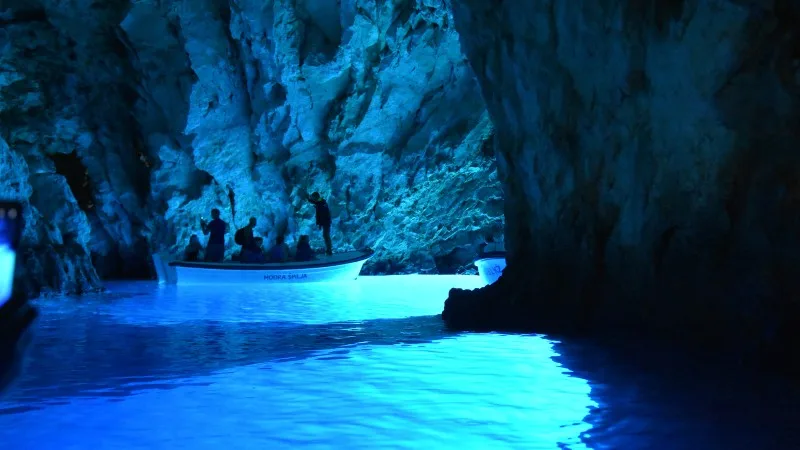 Blue cave, Croatia, Vis Archipelago,
