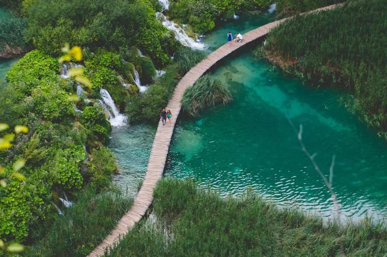 watervallen in Centraal-Kroatie