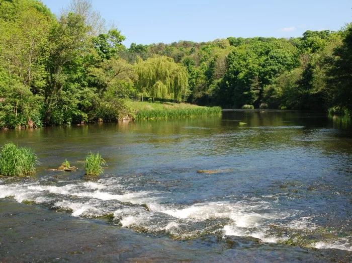 the ford at Etal on river Till