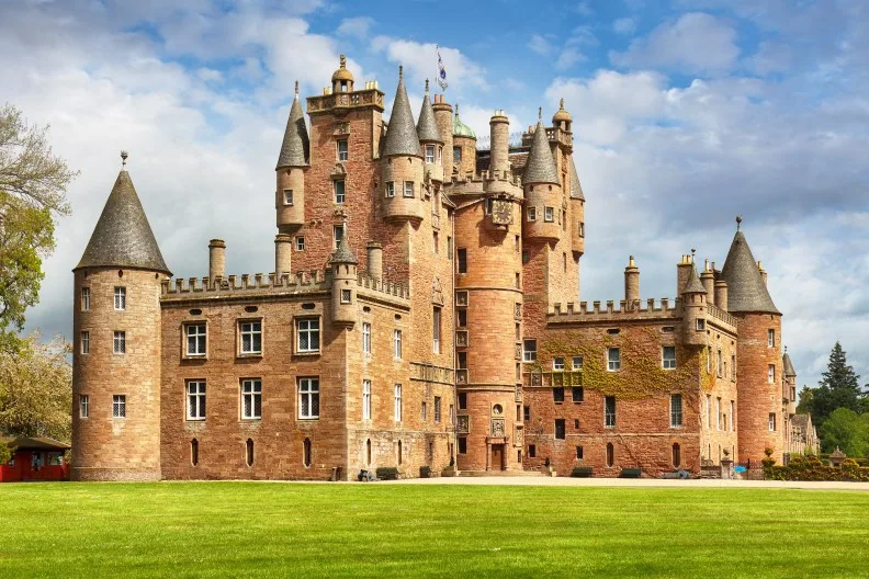 Glamis Castle, Angus, Scotland, UK