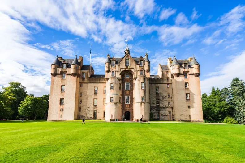 Fyvie Castle, Fyvie, near Turriff, Aberdeenshire, Scotland, UK