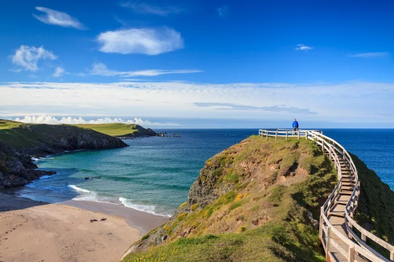 Durness Beach, Durness, Scottish Highlands, Scotland, UK