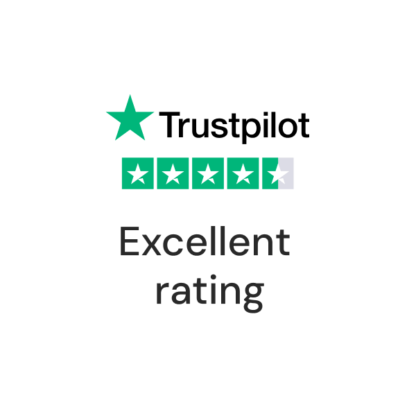 Rated Excellent on Trustpilot