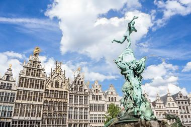 Besök Antwerpen från din stuga i Belgien