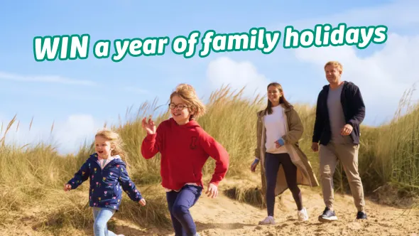 Win a year of family holidays