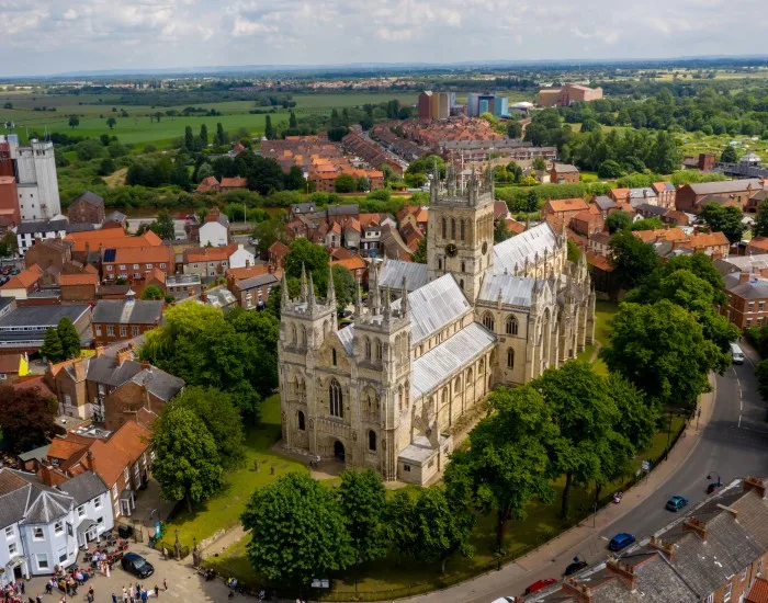 Selby Abbey in North Yorkshire, England