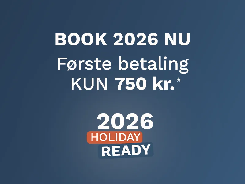 Super FORDELE til din 2026-ferie