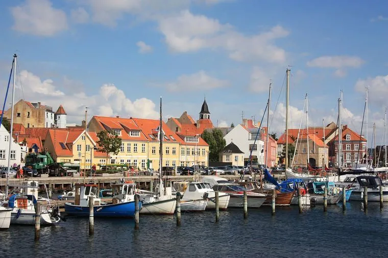 Fåborg på Fyn i Danmark