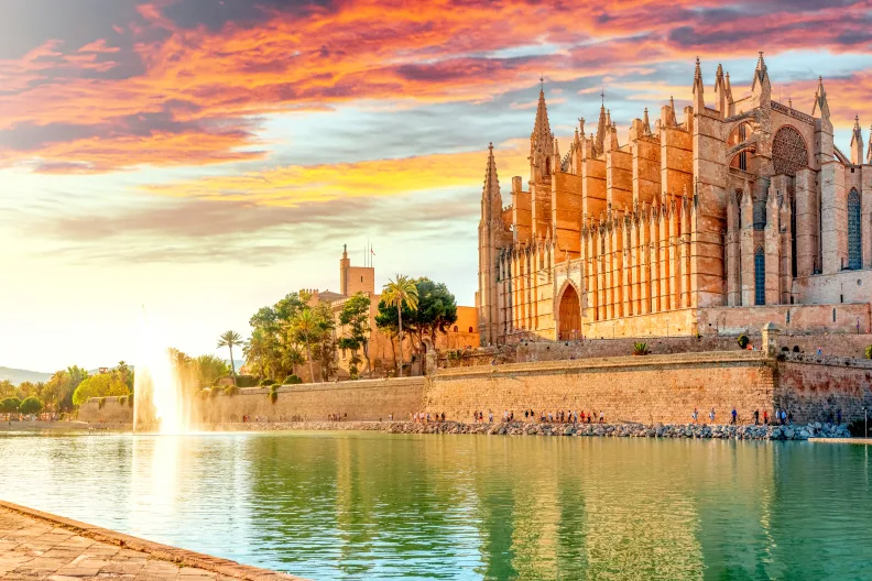 Die Kathedrale von Palma.