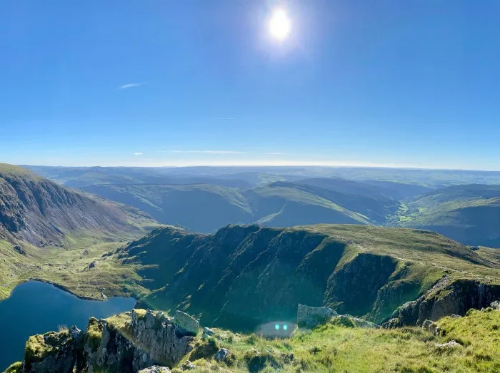 Cadair Idris mountain in North Wales, part of Snowdonia National Park and close to the Mach Loop