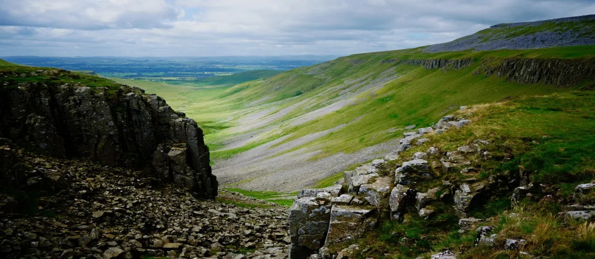 View of the North Pennines countryside