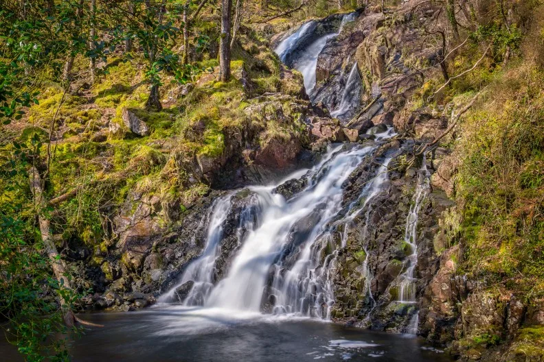 Rhaeadr Ddu / Black Falls, Gwynedd, Wales, UK