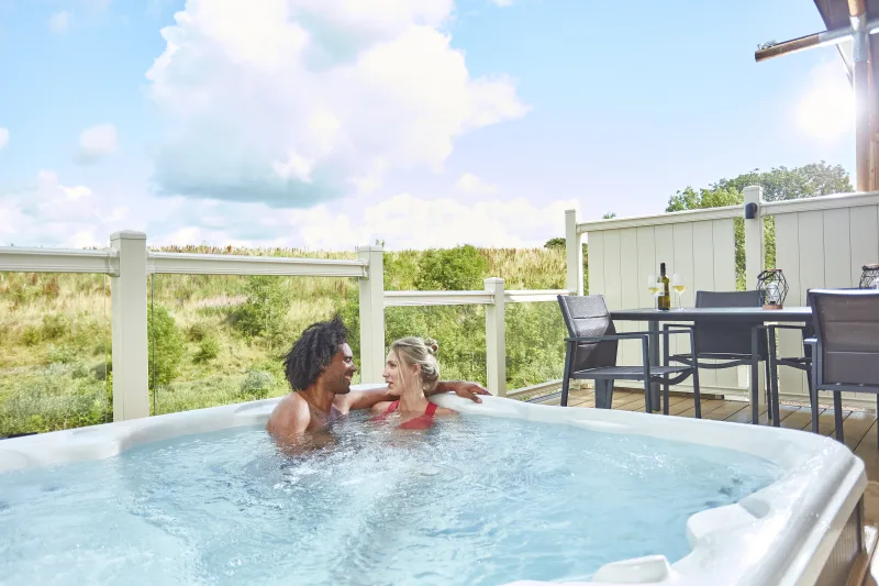 Holiday parks with hot tubs