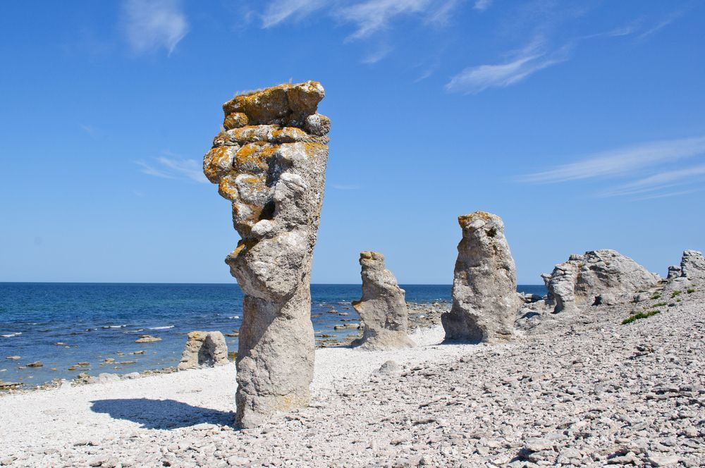 Strand på Gotland