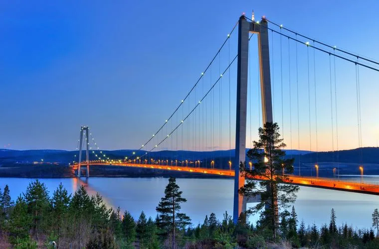 Höga Kusten-bron i Västernorrland