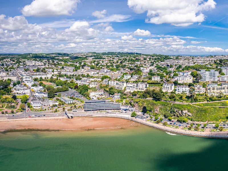 Torre Abbey Sands, Torquay, South Devon, UK