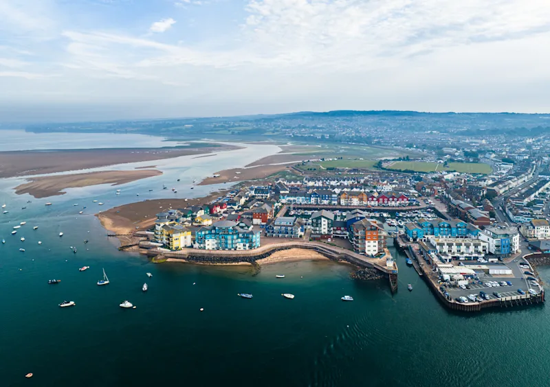 Exmouth & the Exe Estuary, South Devon, UK