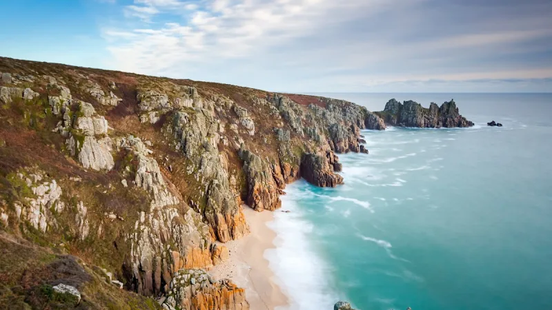 Pedn Vounder Beach Cornwall