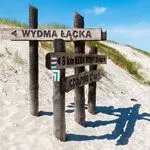 Casas de vacaciones en las dunas de Polonia