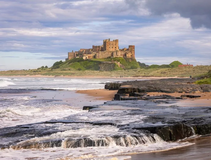 Bamburgh Castle and Its Surroundings