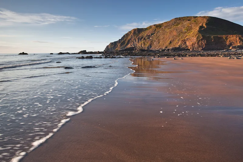 Welcombe Mouth Beach, Devon, UK