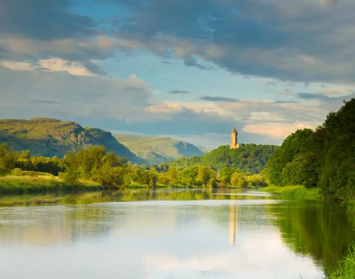 River Forth in Stirling, Stirlingshire, Scotland