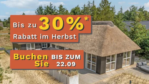 Ferienhaus für den Herbsturlaub in Dänemark buchen.