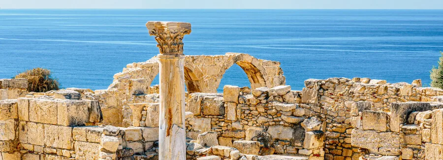 Ruinas de Curio - reserva tu alquiler vacacional en Chipre con NOVASOL