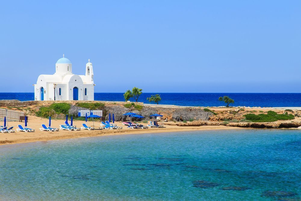 Piękne plaże na Cyprze