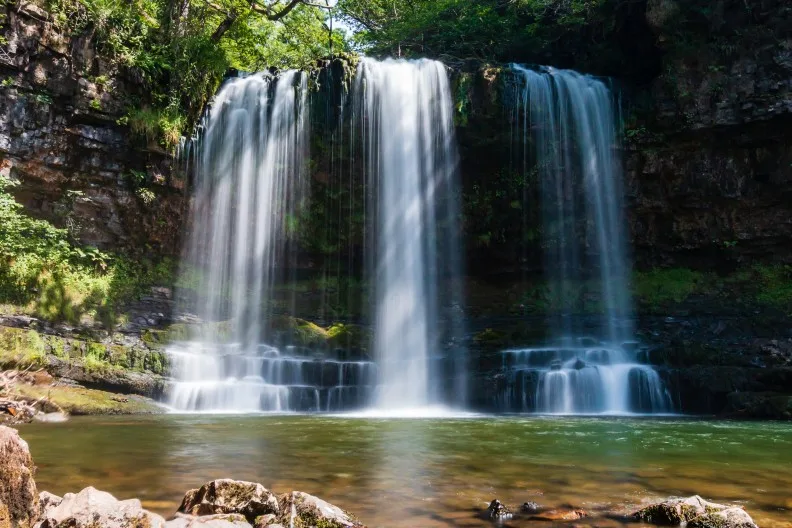 Sgwd yr Eira, Powys, Wales, UK