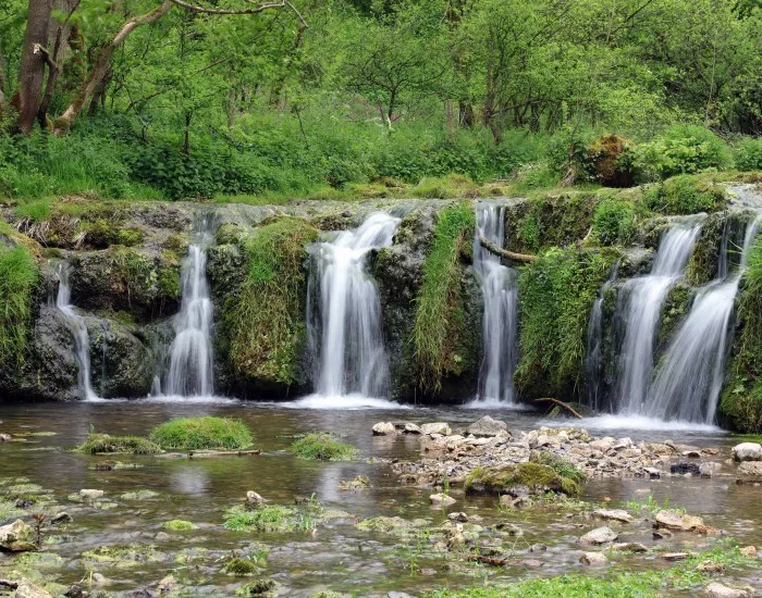 lathkill dale waterfall