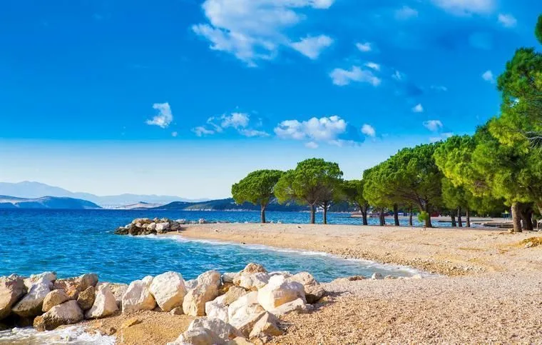 Beach in Crikvenica