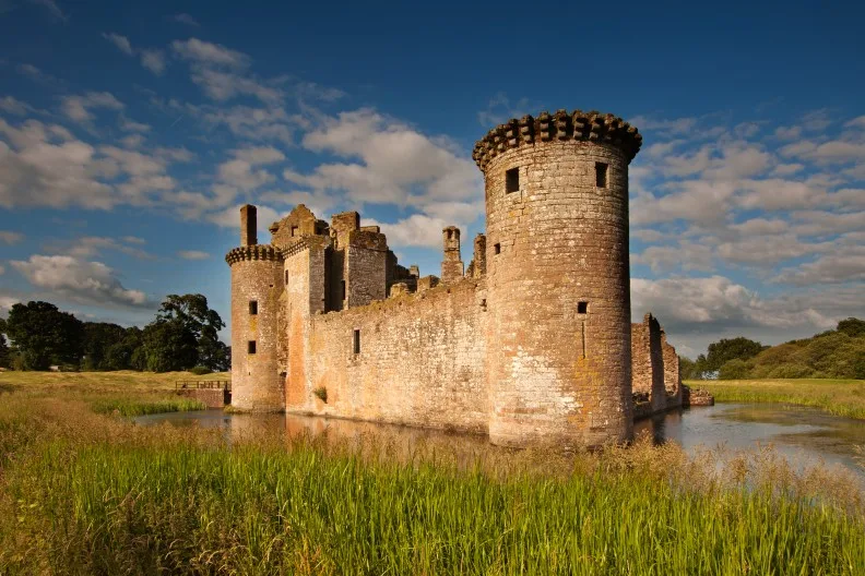 Caerlaverock Castle, Dumfries and Galloway, Scotland, UK