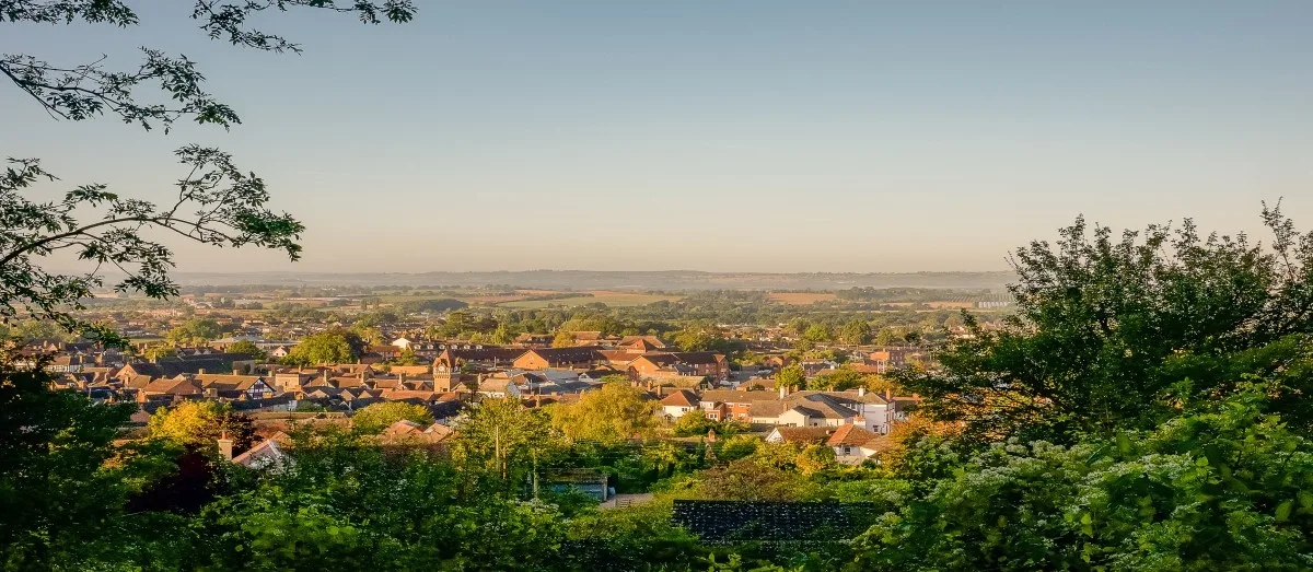 Ledbury in Herefordshire, England