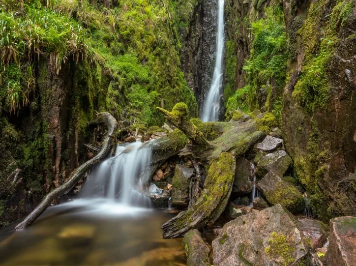 Scale Force Waterfall