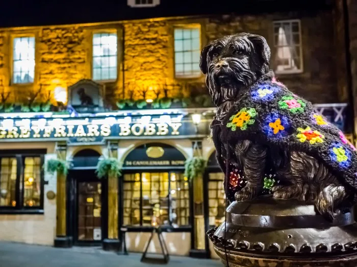 Greyfriars Bobby in Edinburgh