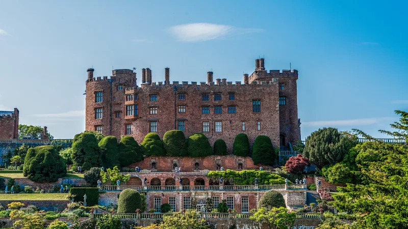 Powis Castle and Garden, Powys, Wales, UK