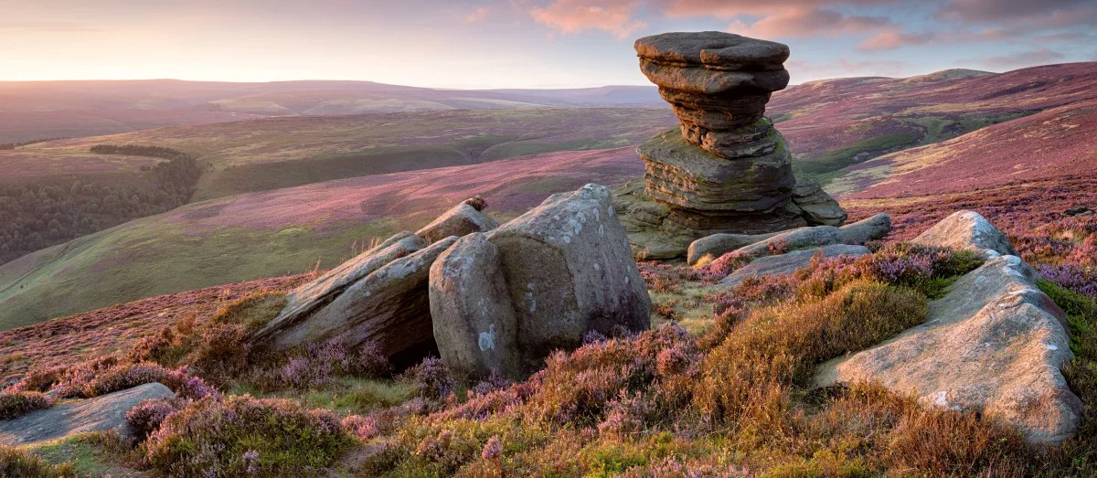 The Salt Cellar on Derwent Edge in the Peak Distric