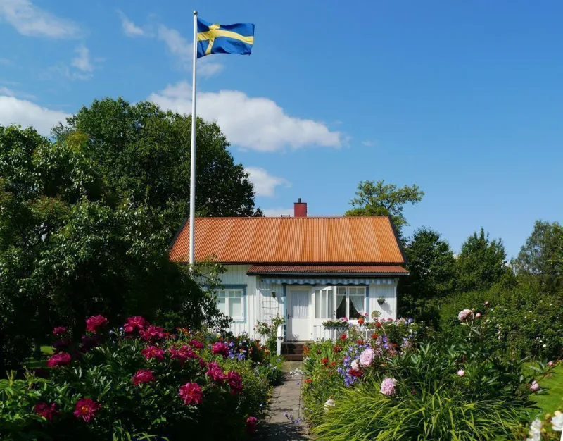 Svensk træhus 