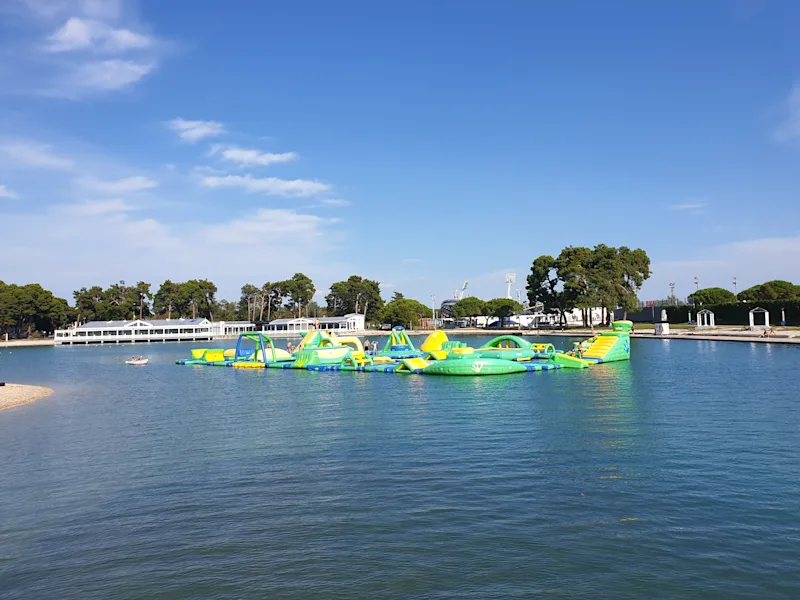 Strand Lagune Stella Maris in Umag.