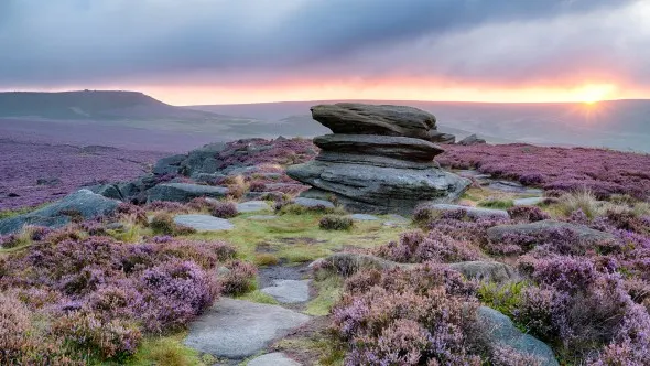 Sunrise at OVer Owker Tor