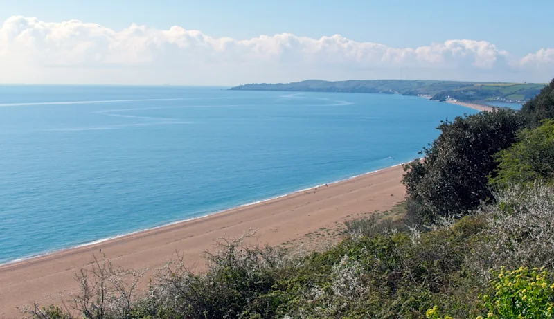 Strete Gate Beach, Devon, UK