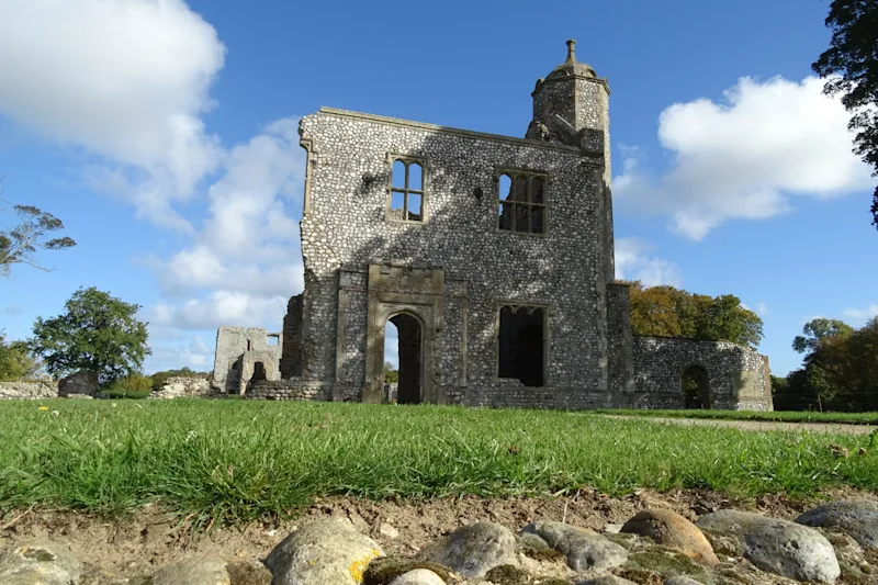 Baconsthorpe Castle, Holt, Norfolk, England, UK
